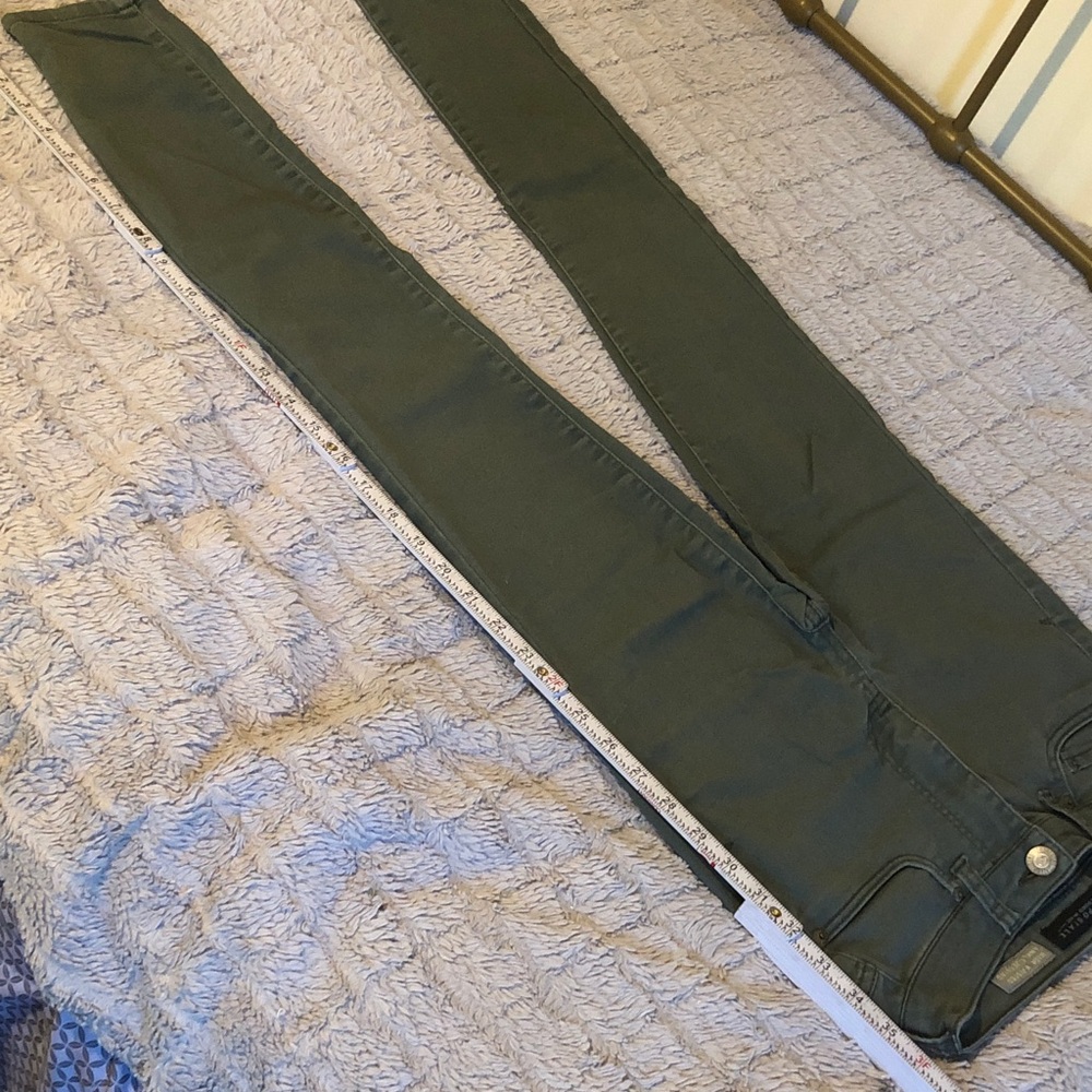 Aeropostale Olive Ankle Jeggings - Picture 5 of 6
